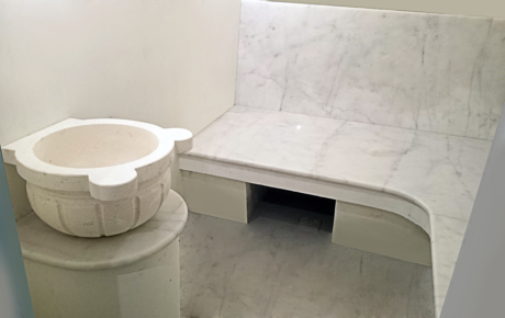 Хамам и ванные комнаты из мрамора
